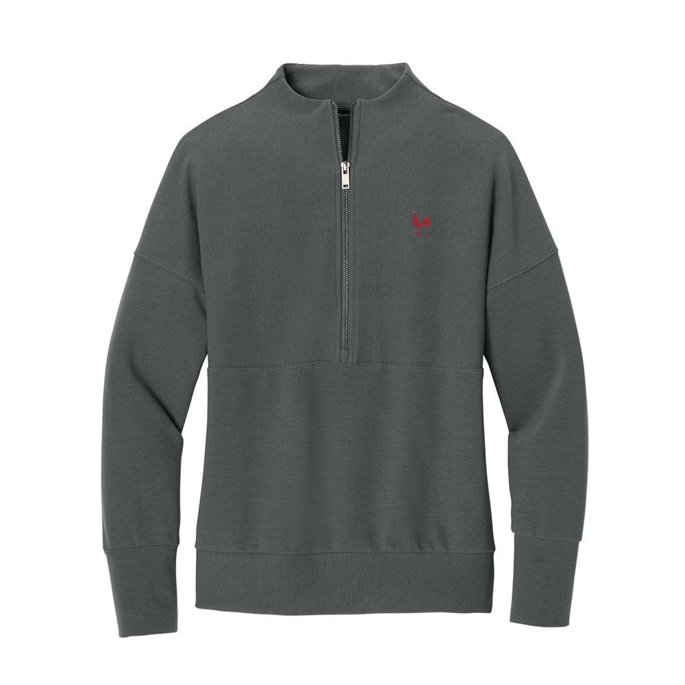 MDP Insurance Mercer+Mettle® Women’s Linear Texture 1/4-Zip (Grey)