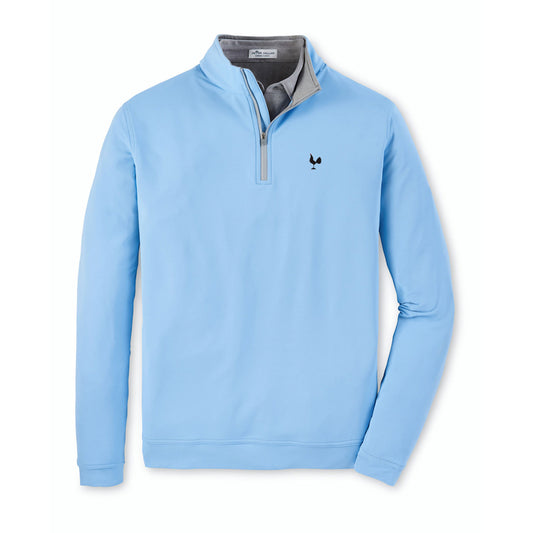 MDP Insurance Peter Millar Men's Perth Stretch Loop Terry Quarter-Zip (Cottage Blue)